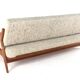Arne Wahl Iversen pour lit de jour / canapé-lit Komfort - design danois en teck