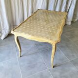 Patinated coffee table