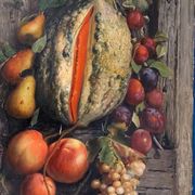 Zingoni Aurelio Florence 1853-1922, huile sur toile, nature morte