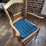 Table anglaise ovale 2 fauteuils et 4 chaises