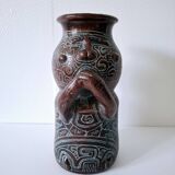 Vintage anthropomorphic vase
