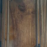 Large Louis XV style gendarme's hat-shaped wardrobe