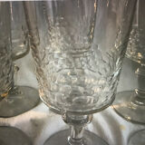 Selency x Monoprix Croisé Laroche stemware