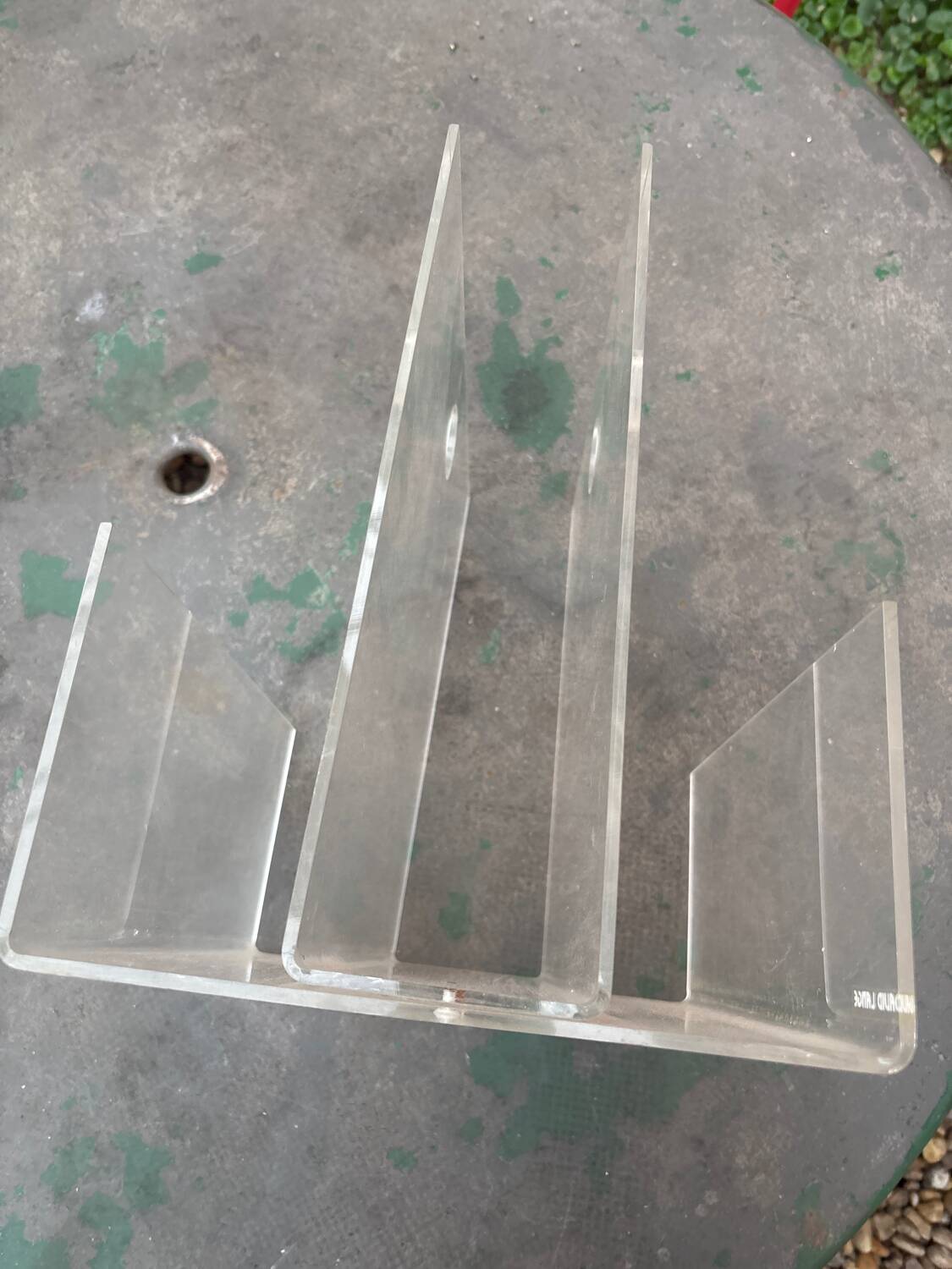 Magazine rack and vinyls