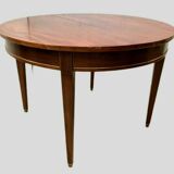 Louis XVI style round table in MAHOGANY XX century