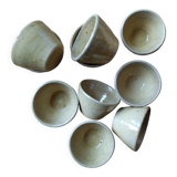 Decorative antique stoneware pots or kitchen