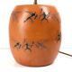Vintage textured ceramic table lamp