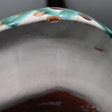 Large vintage ceramic dish depicting a bird - robert picault