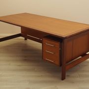 Teak Desk by Jensen & Valeur for Munch, Denmark, 1960s