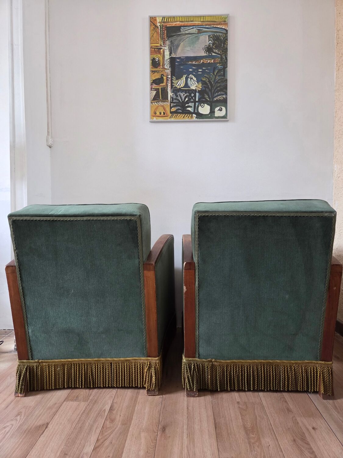 Paire de fauteuils Art Déco