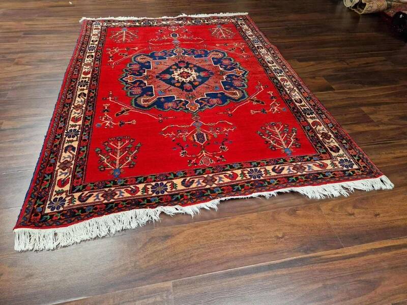 Tapis persan Doushegan noué main, Iran