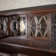 Interwar Oak Sideboard in Dark Brown, 1930s