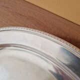 Christofle - Oval serving platter model Maritime Company silver-plated metal