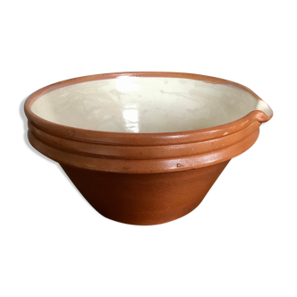 10l enamelled terracotta dish