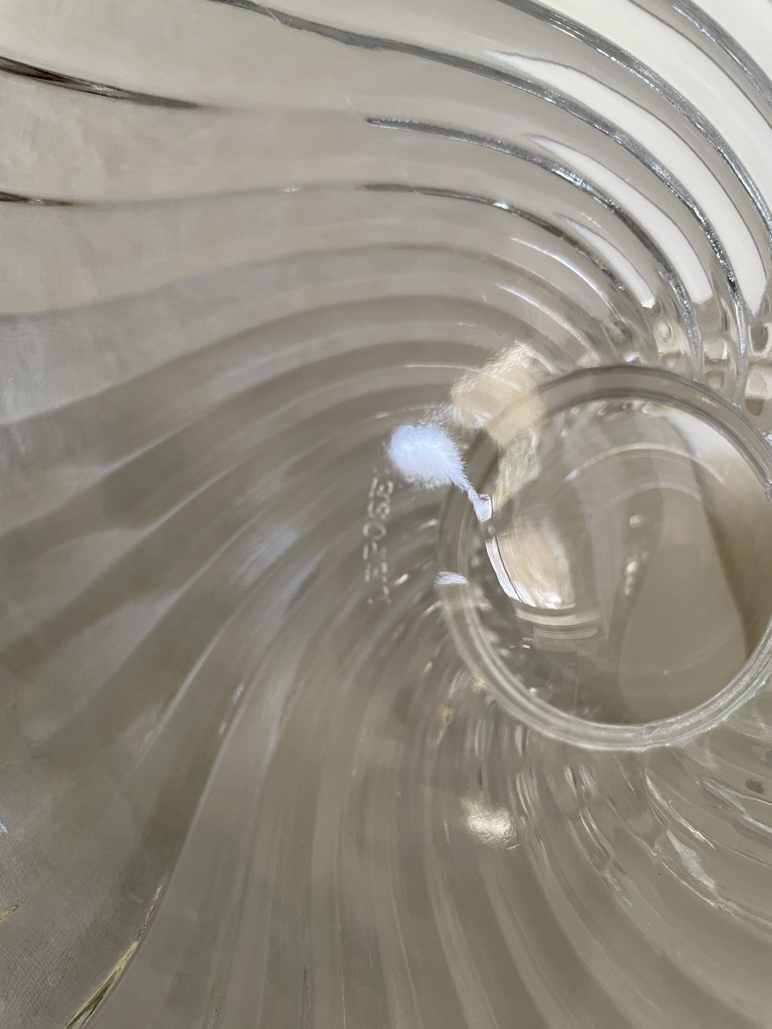 Baccarat crystal candy box, Bamboo model