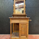 Coiffeuse en chêne et hêtre