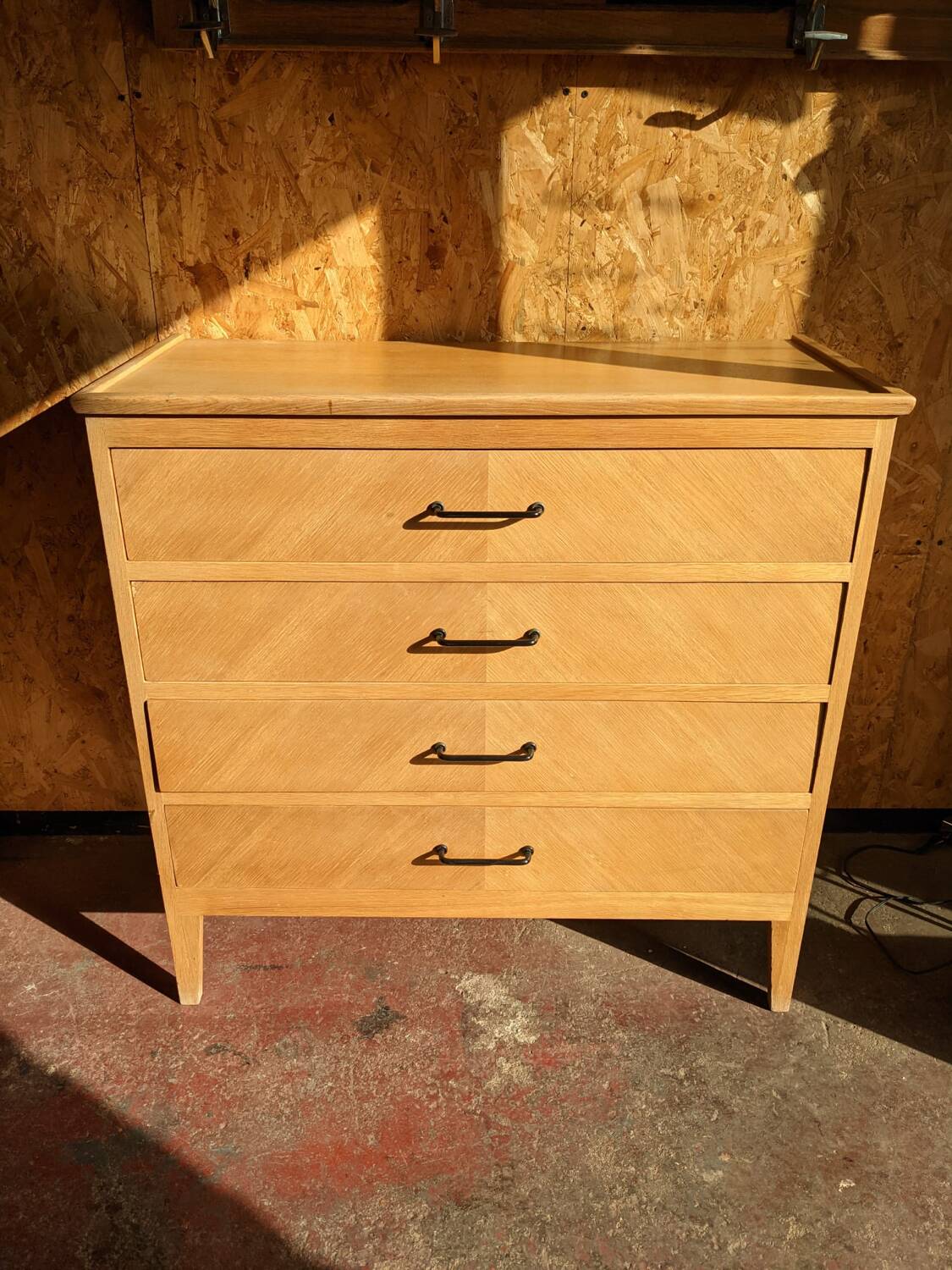 4-drawer chest of drawers, 1960
