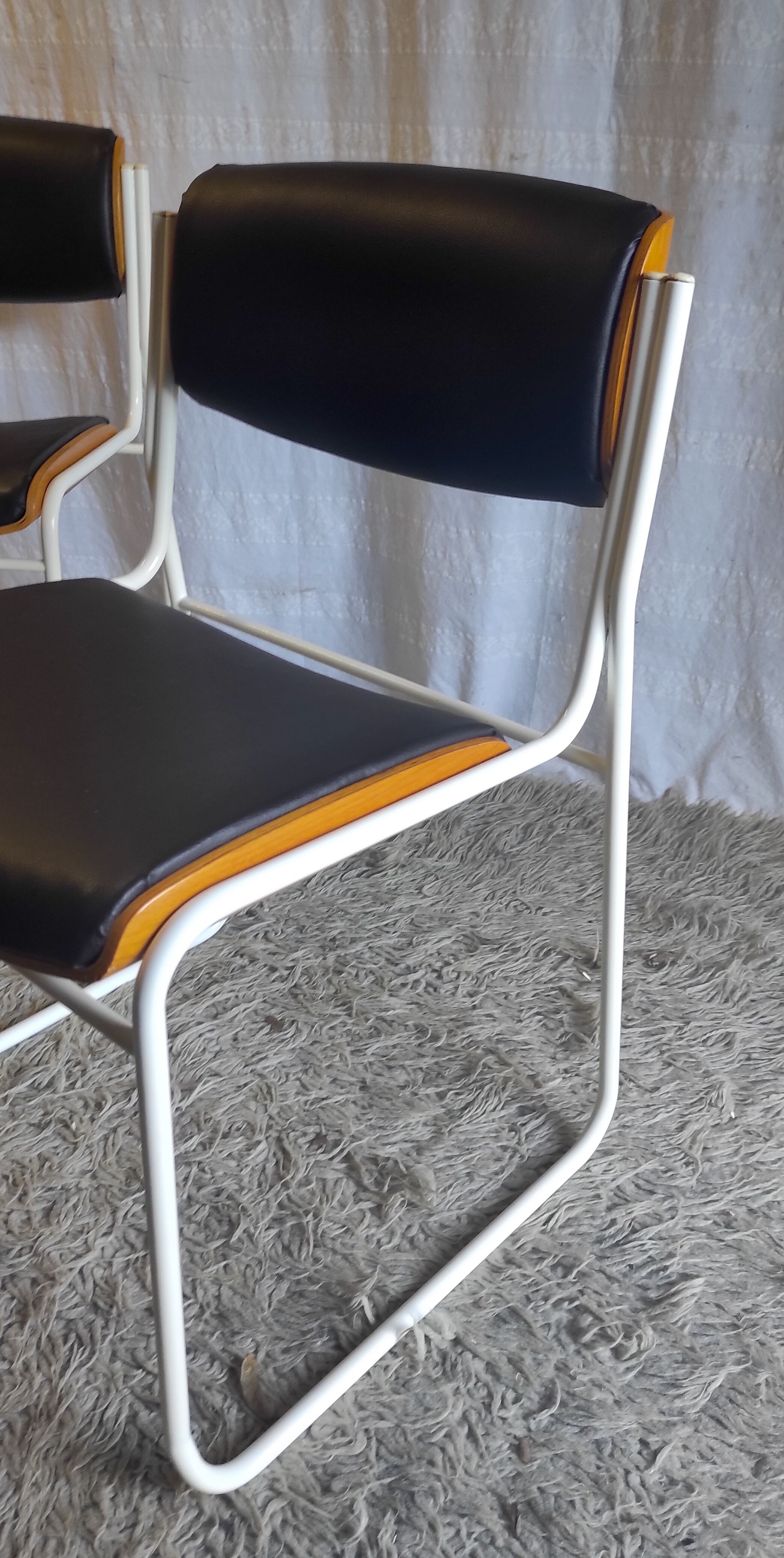 Set of 2 chairs 60s 70s