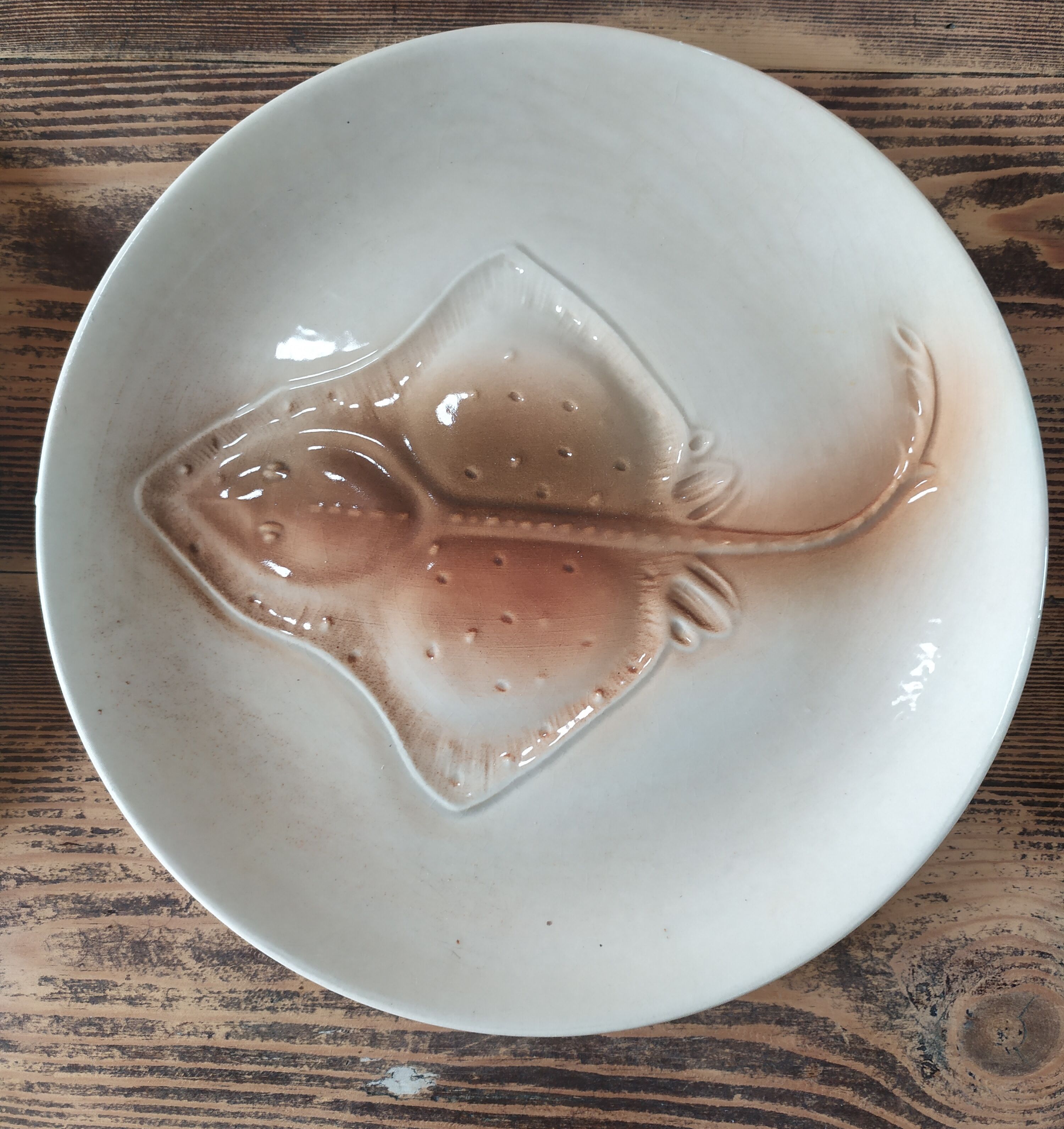 St Amand fish service 6 plates and serving dish