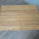 Table basse plateau bois pieds alu