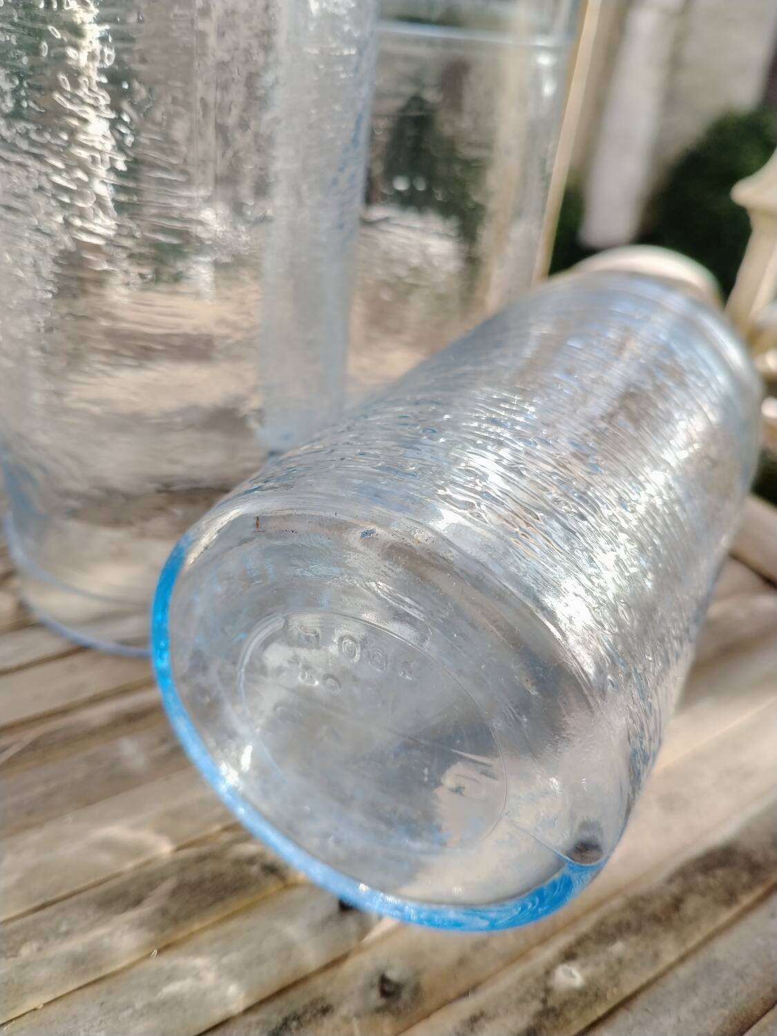 Blue water drop Gelado glasses