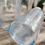 Verres Gelado bleu goute d eau