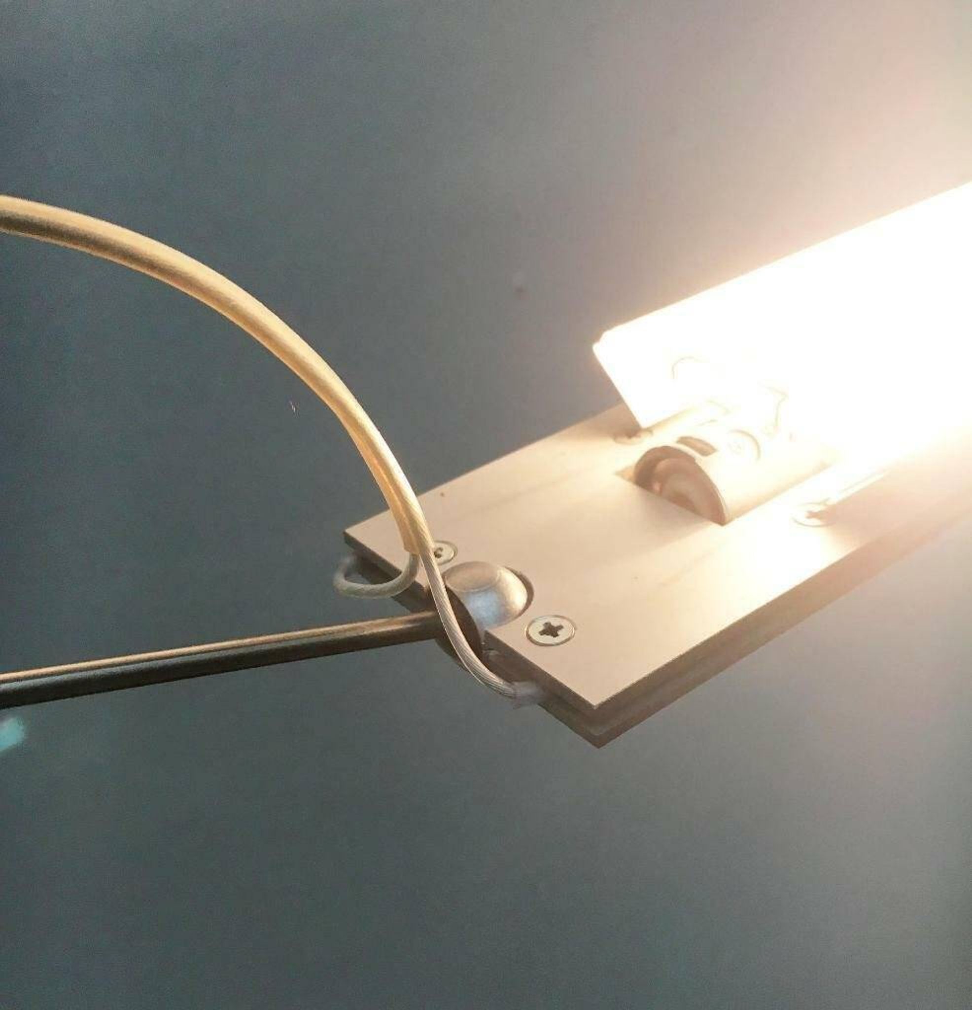 German postmodern wall lamps Wandering Finger by Ingo Maurer for M Design, 1990s, set of 3