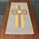 Modernist mid-century linen wall tapestry, Finland, 1960s