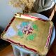 Large Florentine wooden tray