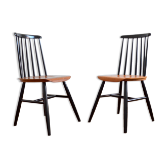 Pair of vintage tapiovaara chairs 1960s