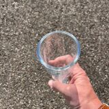 Vase en cristal jg Durand