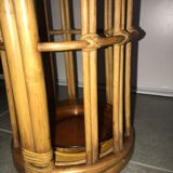 Rattan umbrella carrier