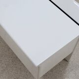 Paolo Piva lacquered nightstands B&B Italia 1970s