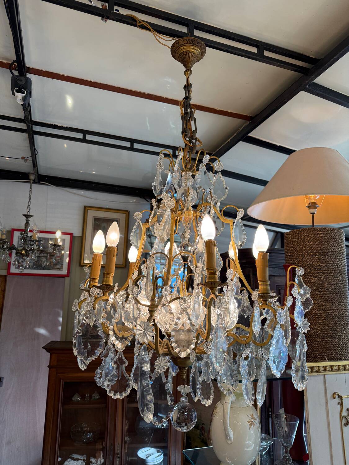 Baccarat 12-light chandelier