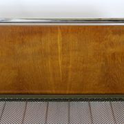 Bauhaus Oak and Tubular Steel Beds, 1940s, Set of 2