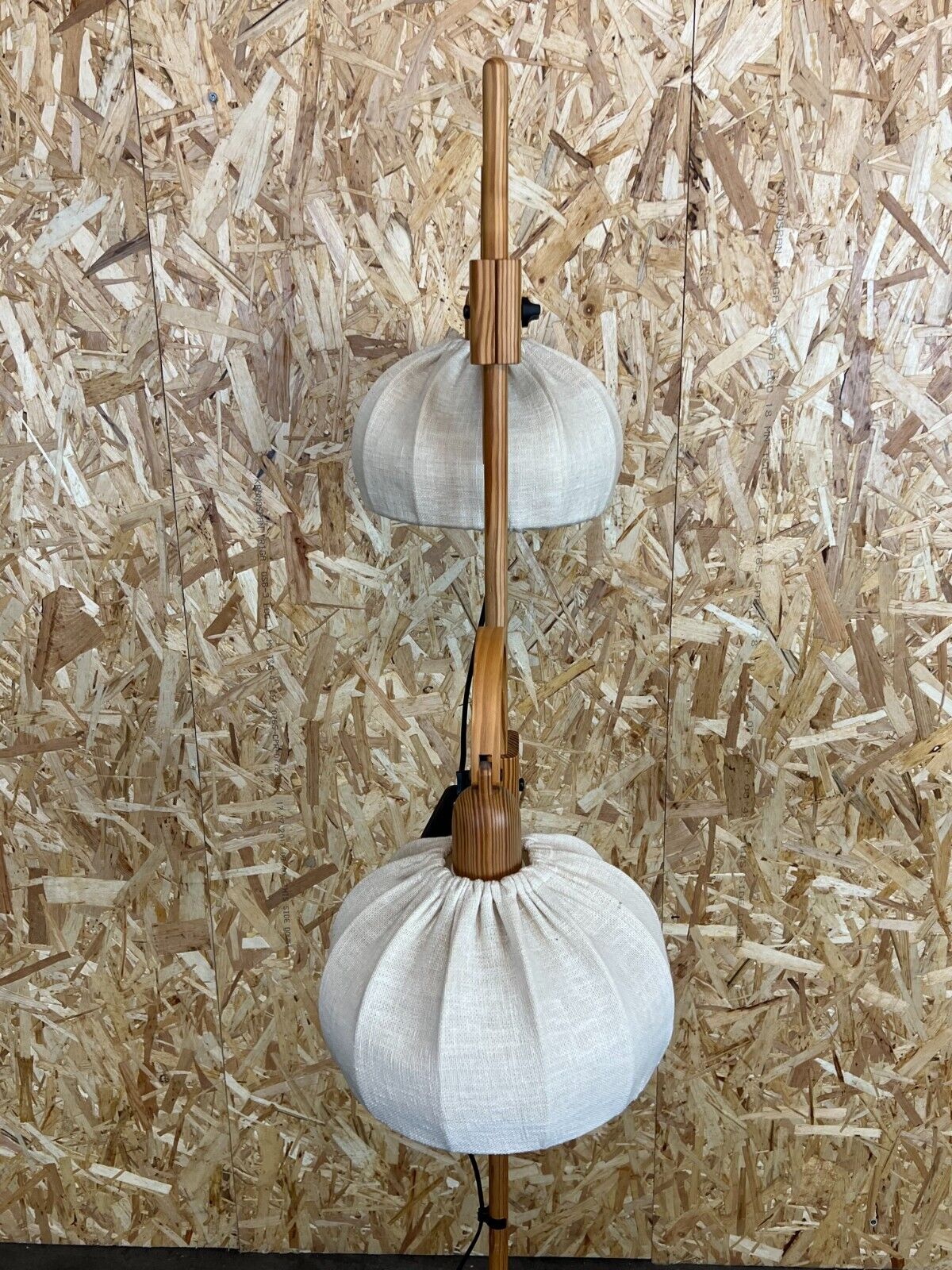 Floor lamp Domus pine Danish design Denmark, 60/70