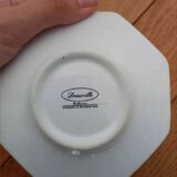 Set of 3 white Deauville cups