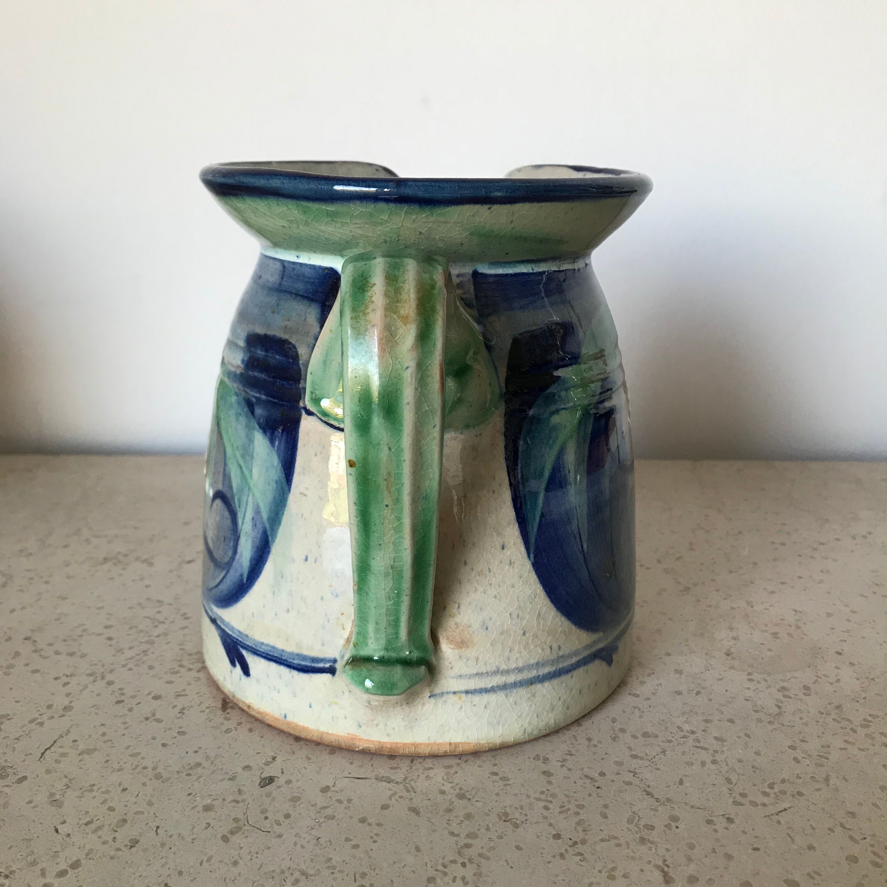 Broc - vintage enamelled pottery.