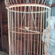 Very large decorative metal birdcage -