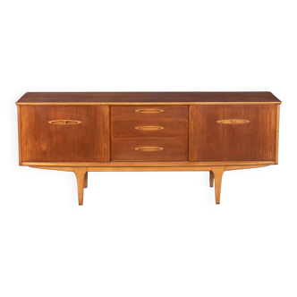 Long buffet vintage Jentiuqe en teck des années 1960