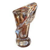 Vannes Le-Châtel crystal vase