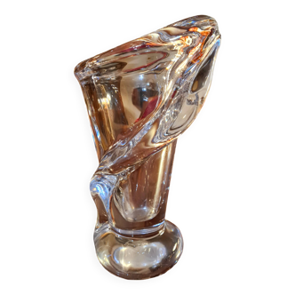 Vase en cristal de Vannes Le-Châtel