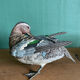 Canard en terre cuite polychrome