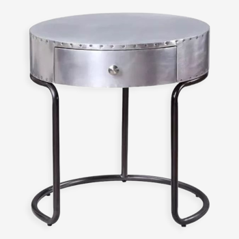 Aviator industrial side table