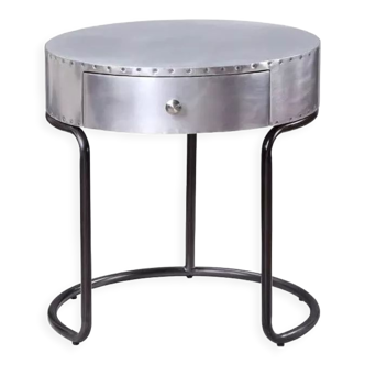 Table d’appoint industrielle aviateur