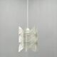 Space Age String Pendant Lamp, Plastic, Czechoslovakia, 1970s