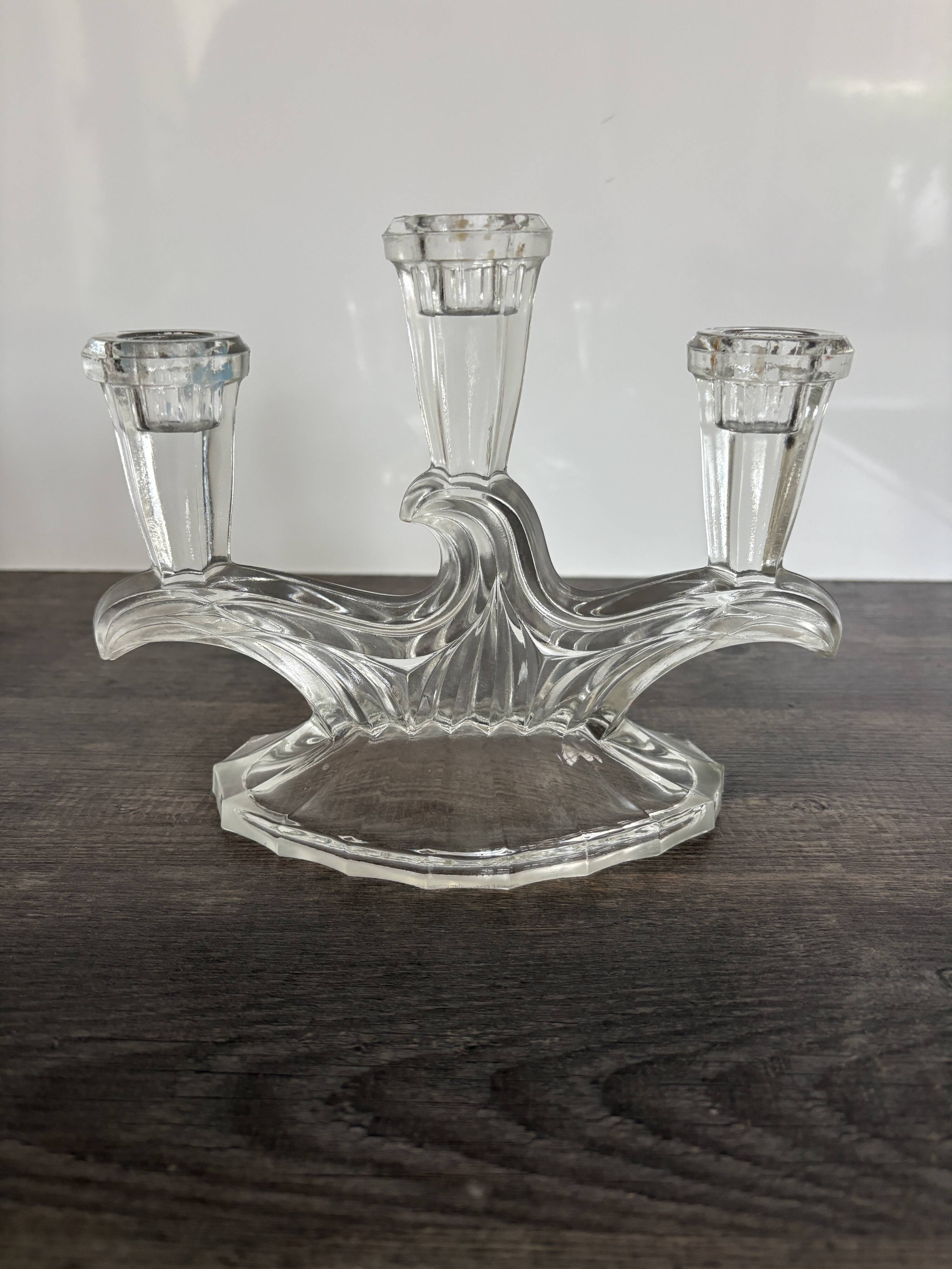 Art Deco candle holder