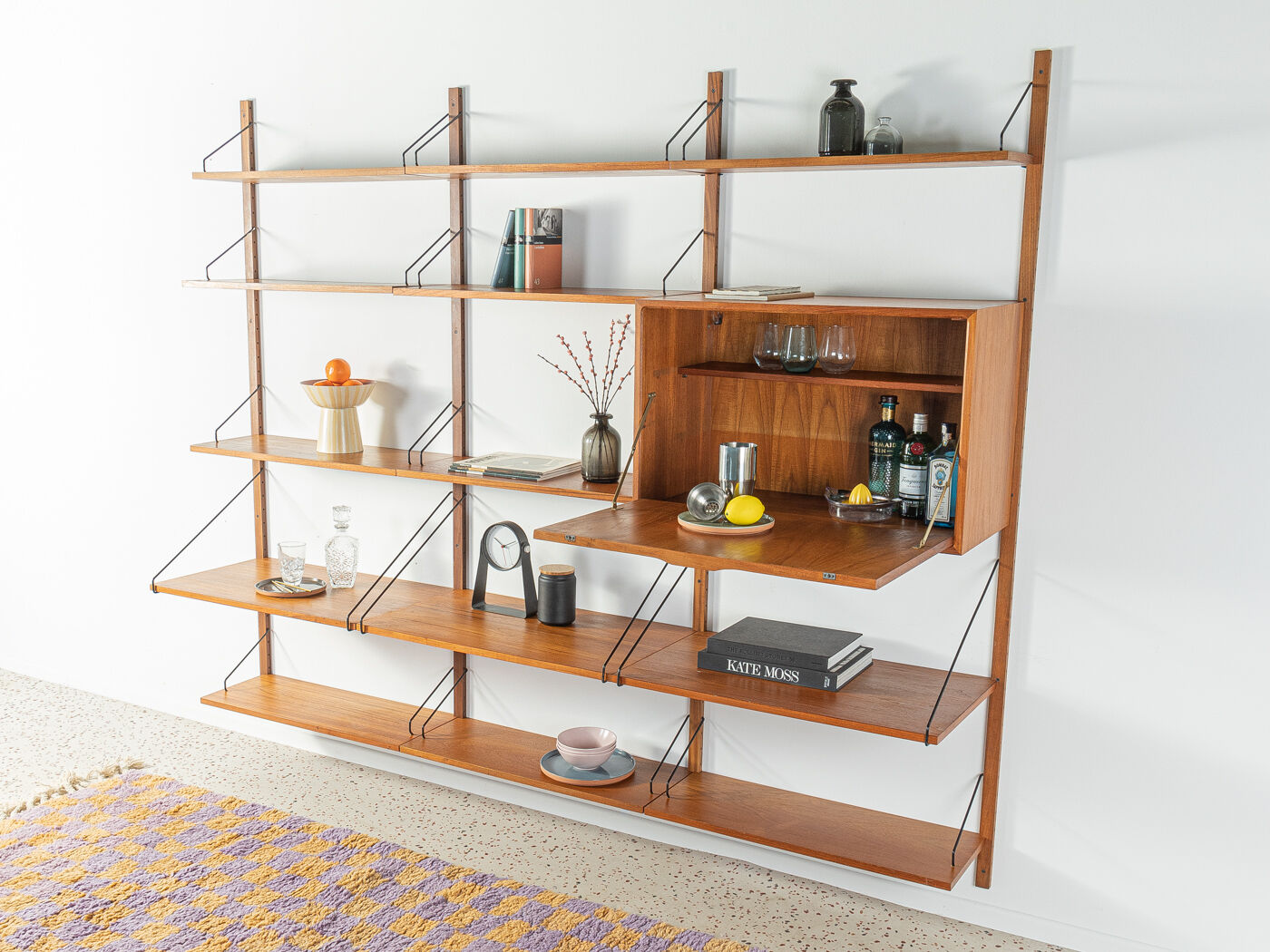 1950s wall shelf, Poul Cadovius