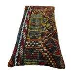 Vintage turkish kilim cushion cover , 30 x 60 cm