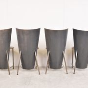 Vintage dining chairs by Frans Van Praet, set of 4
